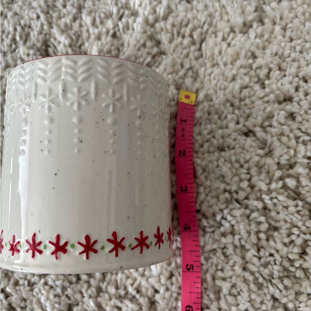Anthropologie Winter Mitten A Initial Large Mug - Picture 5 of 6
